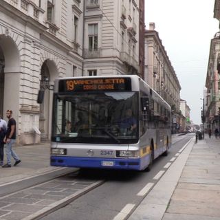 bus della linea 19 a Torino