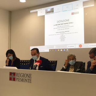 Tamponi rapidi, in Piemonte 2,4 milioni di test: “Testeremo Rsa, ospedali, scuole e privati” (VIDEO)