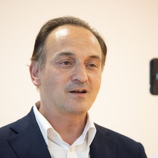 Il governatore Alberto Cirio in uno scatto di Barbara Guazzone
