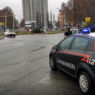 posto di blocco dei carabinieri