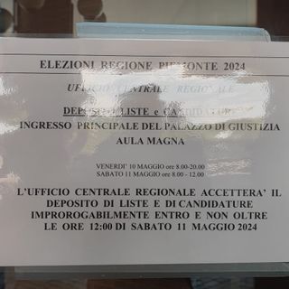 Elezioni Regionali, 5 Stelle e Noi Moderati i primi a depositare le liste. Presentati i candidati di Piemonte Ambientalista