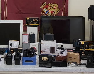 materiale sequestrato