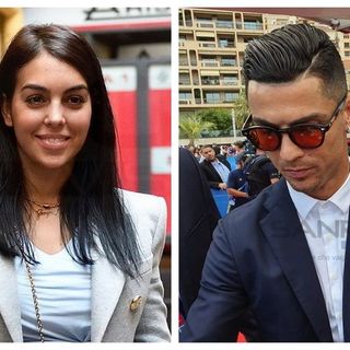 immagine di repertorio di Georgina e Ronaldo