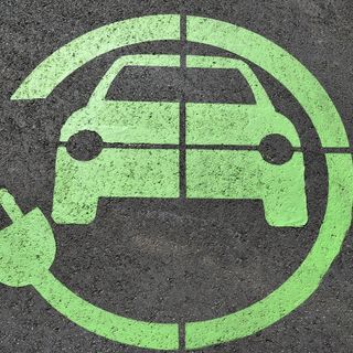 simbolo auto elettrica