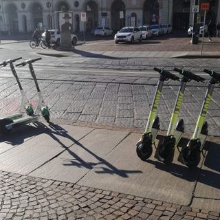 monopattini - foto d'archivio