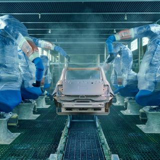 Catena di montaggio a Mirafiori