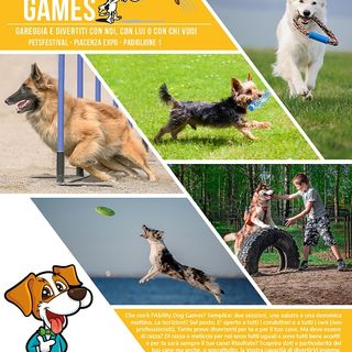 A PetsFestival puoi partecipare agli Ability Dog Games con il tuo fedele amico