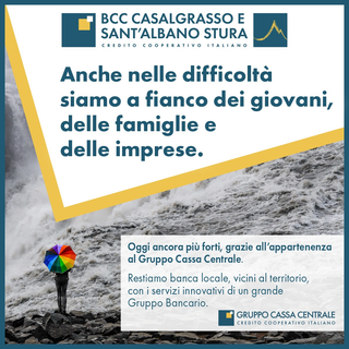 Utile, patrimonio Cet1 aumentano: i dati della BCC di Casalgrasso e Sant’Albano Stura in crescita