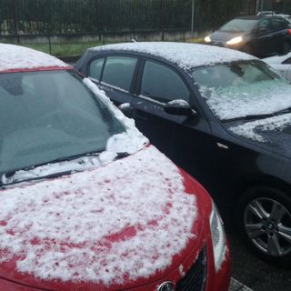 Prima neve della stagione: pochi fiocchi, soprattutto nella zona sud di Torino e nel Pinerolese