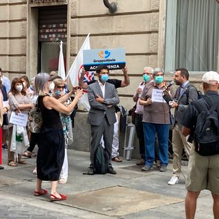 Flash mob in centro