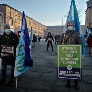 protesta infermieri