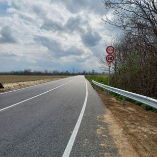 Concluso il cantiere della provinciale 158 a Macello: strada riaperta al traffico