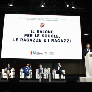 presentazione salone del libro 2021 al Lingotto