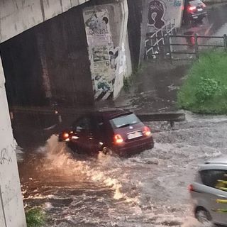 maltempo a moncalieri e nichelino