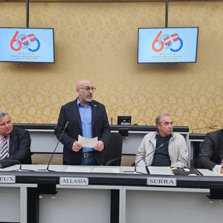 Il presidente del Consiglio regionale Stefano Allasia