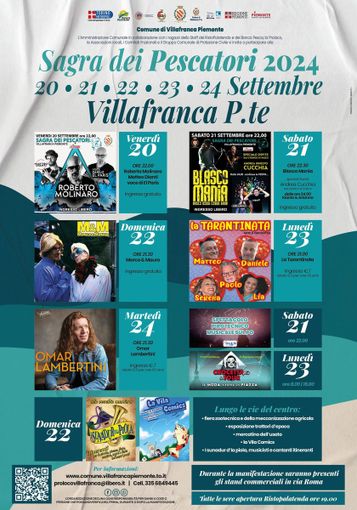 Villafranca Piemonte si prepara per la Sagra dei pescatori Villafranca Piemonte si prepara per la Sagra dei pescatori