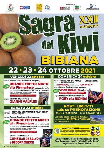 A Bibiana i kiwi tornano in piazza ma con un nuovo spazio dedicato al ballo A Bibiana i kiwi tornano in piazza ma con un nuovo spazio dedicato al ballo