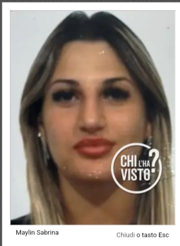 foto segnaletica ragazza scomparsa foto segnaletica ragazza scomparsa