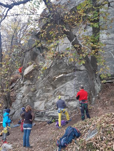 La falesia Bighibogo La falesia Bighibogo