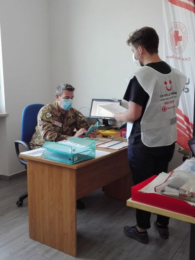 Test sierologici: la Croce rossa di Vigone in prima fila Test sierologici: la Croce rossa di Vigone in prima fila