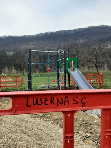 Lavori in area bersaglio di Luserna San Giovanni (Foto di Desirée Gonnet)