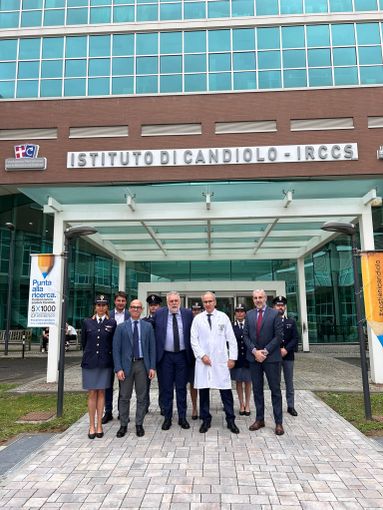 Accordo tra questura e Istituto di Candiolo per favorire la prevenzione oncologica