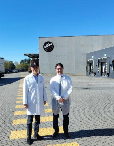 Il presidente Nicco in visita allo stabilimento Vergnano