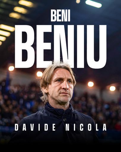 Il benvenuto del Cagliari Calcio a Davide Nicola Il benvenuto del Cagliari Calcio a Davide Nicola