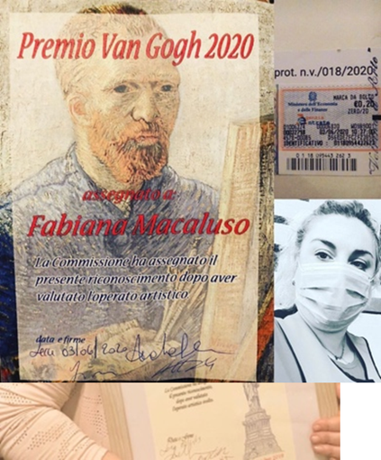 Premio Van Gogh 2020: premiata la torinese Fabiana Macaluso Premio Van Gogh 2020: premiata la torinese Fabiana Macaluso