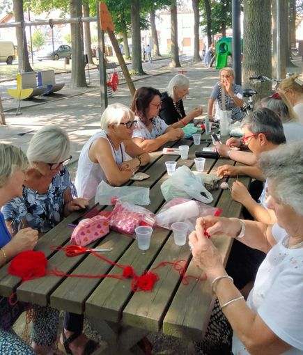 Le appassionate di uncinetto de ‘Il filo amico’ Le appassionate di uncinetto de ‘Il filo amico’