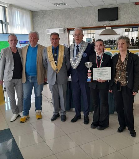 Michelle Di Falco, seconda da destra