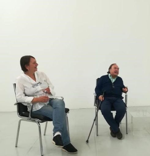 Antonio Tucci Russo con la moglie Elisabetta Di Grazia