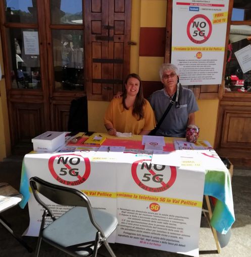 Centinaia di firme in pochi giorni per dire no al 5G in Val Pellice Centinaia di firme in pochi giorni per dire no al 5G in Val Pellice