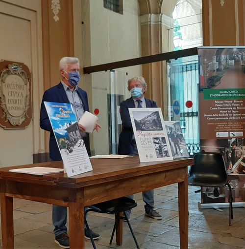 Da sinistra Claudio Salvai e Ezio Giaj Da sinistra Claudio Salvai e Ezio Giaj