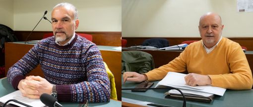 Da sinistra, Giorgio Pittau e Dario Mongiello (foto di Christian Bosio)