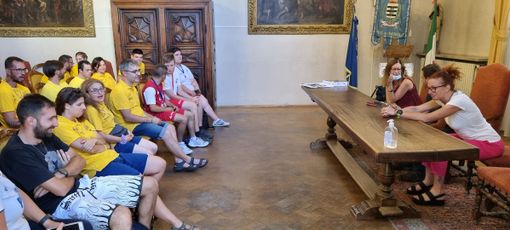 La premiazione di oggi in Comune a Pinerolo La premiazione di oggi in Comune a Pinerolo