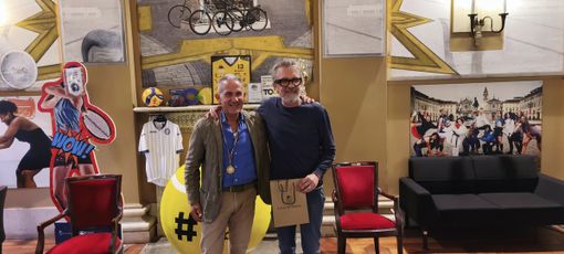 Antonio, professore di Cumiana, ha percorso tutta la ciclovia VenTo