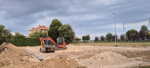 I lavori al Parco Pinna I lavori al Parco Pinna