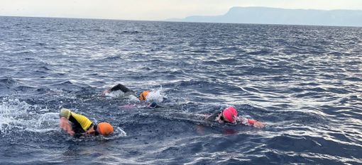 La traversata dello Stretto di Messina a nuoto La traversata dello Stretto di Messina a nuoto