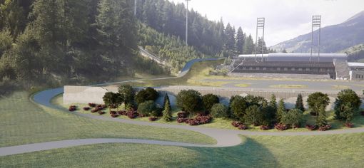 Un rendering del progetto Un rendering del progetto