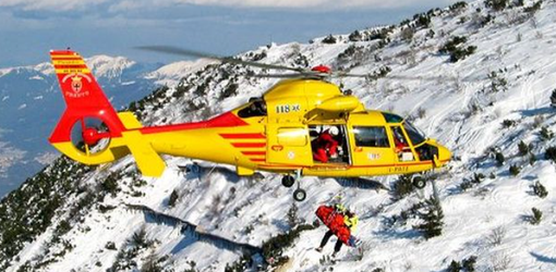 Soccorso alpino - immagine d'archivio Soccorso alpino - immagine d'archivio