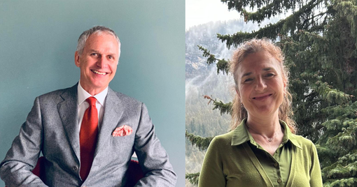 Massimo Marchisio e Monica Berton