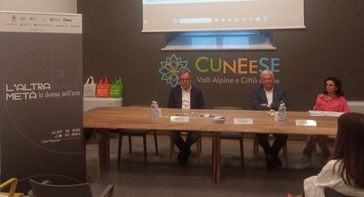 "L'altra metà: la donna nell'arte" e "L'arte di abitare": presentate in Atl le prossime mostre di Busca e Cherasco (VIDEO) "L'altra metà: la donna nell'arte" e "L'arte di abitare": presentate in Atl le prossime mostre di Busca e Cherasco (VIDEO)