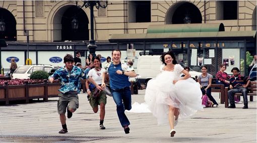 Fotogramma del film Santa Maradona Fotogramma del film Santa Maradona