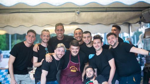 I giovani della Pro loco (foto Theron Media)