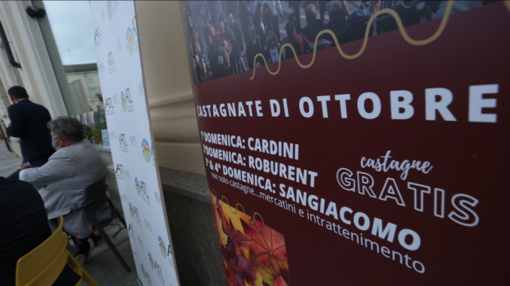Domenica la prima delle quattro castagnate ottobrine di Roburent (VIDEO)