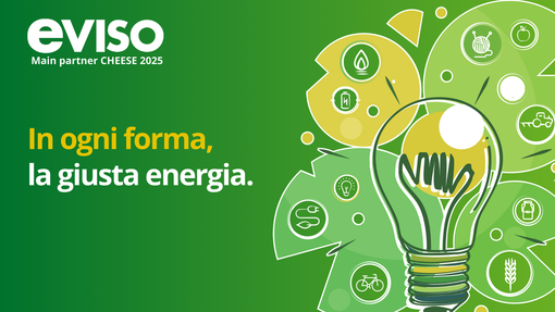 In ogni forma, la giusta energia: eVISO porta eccellenze e associazioni del territorio sul palcoscenico di Cheese 2025 In ogni forma, la giusta energia: eVISO porta eccellenze e associazioni del territorio sul palcoscenico di Cheese 2025