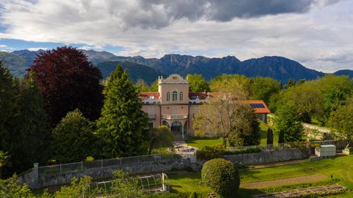La Villa vista dall'alto