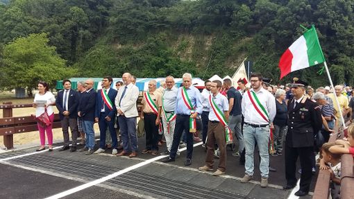 L'inaugurazione di fine luglio 2019