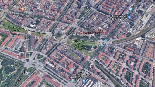 L'area della nuova stazione ferroviaria Zappata, fra Crocetta e Santa Rita. Immagine RFI L'area della nuova stazione ferroviaria Zappata, fra Crocetta e Santa Rita. Immagine RFI
